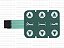 Teclado de Membrana para Cama Hospitalar Stryker GoBed 06 Teclas Lado Direito IP1207 - Imagem 1