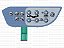 Teclado de membrana para Cama Hill-Rom 175522 - IP0965 - Imagem 1