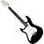 Guitarra Strinberg Stratocaster Egs216 Preta Canhota - Imagem 2