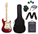 Kit Guitarra Tagima Stratocaster T635 Vermelha Caixa Amplificada - Imagem 1