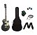 Kit Guitarra Strinberg Les Paul LPS230 BKS Preta Fosca + Acessórios - Imagem 1