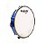 Pandeiro Spanking 10 Aro Abs Azul Pele Leitosa - Imagem 1