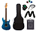 Kit Guitarra Tagima serie TW TG510 Azul Caixa Amplificada - Imagem 1