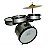 Bateria Infantil Profissional ROCK BABY (AM) - Prata - Imagem 1