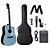 Kit Violão Folk Elétrico Tagima Andes Aço Azul + Caixa - Imagem 1