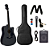 Kit Violão Folk Elétrico Tagima Andes Aço Cinza + Caixa - Imagem 1
