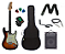 Guitarra Memphis By Tagima MG30 Strato Sunburst + Caixa - Imagem 1