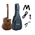 Kit Violão Strinberg Diamond Dd1c Aço Mgs Folk - Imagem 1