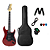 Kit Guitarra Strato Tagima SixSmart Candy Apple - Com Efeito - Imagem 1