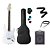 Kit Guitarra Strinberg Rockwave Rw50 Branca + Caixa - Imagem 1