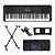 Kit Teclado portátil Yamaha PSR-e283 para iniciantes - Imagem 1