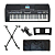 Kit Teclado Arranjador Yamaha Psr-sx600 61 Teclas Preto - Imagem 5