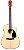 Violão Fender Eletroacústico dreadnought CD60ce Natural com Hard Case - Imagem 1