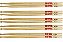 Baqueta Nova By Vic Firth 7A - Kit com 5 pares - Imagem 1