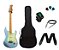 kit Guitarra Tagima TG530 Strato Azul Capa/ Afinador/ Correia/ Cabo/ 3 Palhetas - Imagem 1