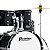 Bateria Acústica Infantil / Juvenil Premium Dx45 Preta - Imagem 7