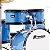 Bateria Acústica Infantil / Juvenil Premium Dx45 Azul - Imagem 5