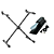 Kit Suporte Teclado + Capa Teclado + Pedal Sustain - Imagem 2