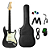 Kit Guitarra Tagima Tg500 BK Stratocaster - Imagem 1
