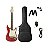 Kit Guitarra Strinberg Rockwave RW50 Vermelha - Imagem 1