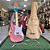 Kit Guitarra Seizi Katana Musashi Fun Rose Gold HSS + Caixa - Imagem 2