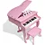 PIANO DE CAUDA INFANTIL CUSTOM KIDS CKPI30 ROSA - Imagem 1