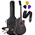 Kit Violão Memphis by Tagima Folk Aço AD18 Preto Fosco - Imagem 1