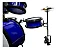 Bateria Infantil Luen Star Kids Azul Com Chimbal - Imagem 4