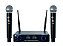 Microfone sem fio duplo Custom Sound CW40 - Imagem 1
