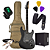Kit Guitarra Seizi Katana All Black Satin Limited Edition + Caixa - Imagem 1