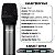 Microfone Sem Fio Quadruplo Karsect Krp4r Profissional Rack Preto - Imagem 9