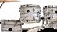 Bateria Mapex Comet 5 peças CM5294FT - Branca - Imagem 2