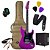 KIT Guitarra Seizi Fun Katana Musashi Dark Purple Sparkle - Imagem 1