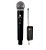 Microfone S/ Fio Custom Sound Cw70 Uhf Mao Recarregavel - Imagem 1
