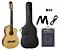 Kit Violão Strinberg Sc200 Náilon Elétrico Natural Verniz C/ Caixa Amplificada - Imagem 1