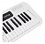 Teclado Casio 5 Oitavas Casiotone CTS200 Branco - Imagem 4