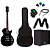 Kit Guitarra Strinberg Les Paul LPS200 Caixa Amplificada Preta - Imagem 1