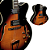 Guitarra Tagima Semi Acústica Jazz 1900 Sunburst - Imagem 3