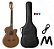 Kit Violão Strinberg Elétrico náilon Flat SL200 Mogno - Imagem 1