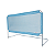 Mini Grade de cama simples Azul Ninos - Imagem 2
