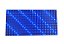 Modulo Painel LED P10 Azul 32x16cm HUB12 P10 (1R) Interno SMD K2991 - Imagem 1