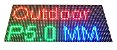 Modulo para Painel LED P5 RGB 2727 SMD 32x16cm HUB75 Externo K2531 - Imagem 3