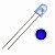 LED 546 Oval Azul Difuso 460-465nm K2526 - Imagem 1