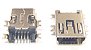 Conector Mini USB 5 Pinos Tipo Chato K1457 - Imagem 1
