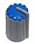 Botão KNOB KA481 Azul para Dimer bivolt 500W/880W 112104 - Imagem 1