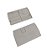 Tampa lateral plástica para borne de passagem DS2.5 cinza D-DS2.5-01P-11-00Z(H) - Imagem 2