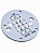 Placa MCPCB para 9 LEDs 3535 35mm 3S3P 12V 058040 - Imagem 1
