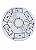Placa MCPCB para 1 LED RGB 6 pinos 28.5mm Anodo 5V 12V 47478 - Imagem 1