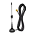 Antena Externa Rígida 5dBi 433MHz Cabo RG174 3m SMA Magnética K4281 - Imagem 1