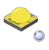 Power LED 3W Branco Frio 10000-15000K IRC75 3535 SMD K4285 - Imagem 1